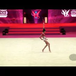 BAILENOVA Dilnaz (KAZ) - 2021 Rhythmic Worlds, Kitakyushu (JPN) - Qualifications Clubs
