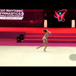 BAILENOVA Dilnaz (KAZ) - 2021 Rhythmic Worlds, Kitakyushu (JPN) - Qualifications Ball